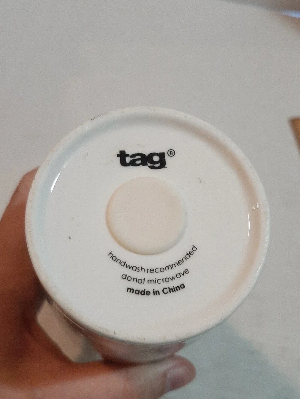 Floral Ceramic Travel Mug And Lid By Tag Brand